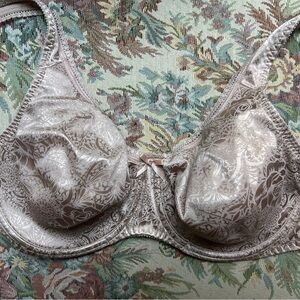 Bali Cream Floral Lace Bra